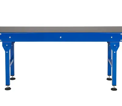 Side view of a belt conveyor
